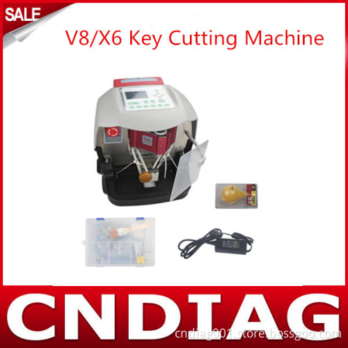 Newest Automatic V8/X6 Key Cutting Machine with Free V2013 Database